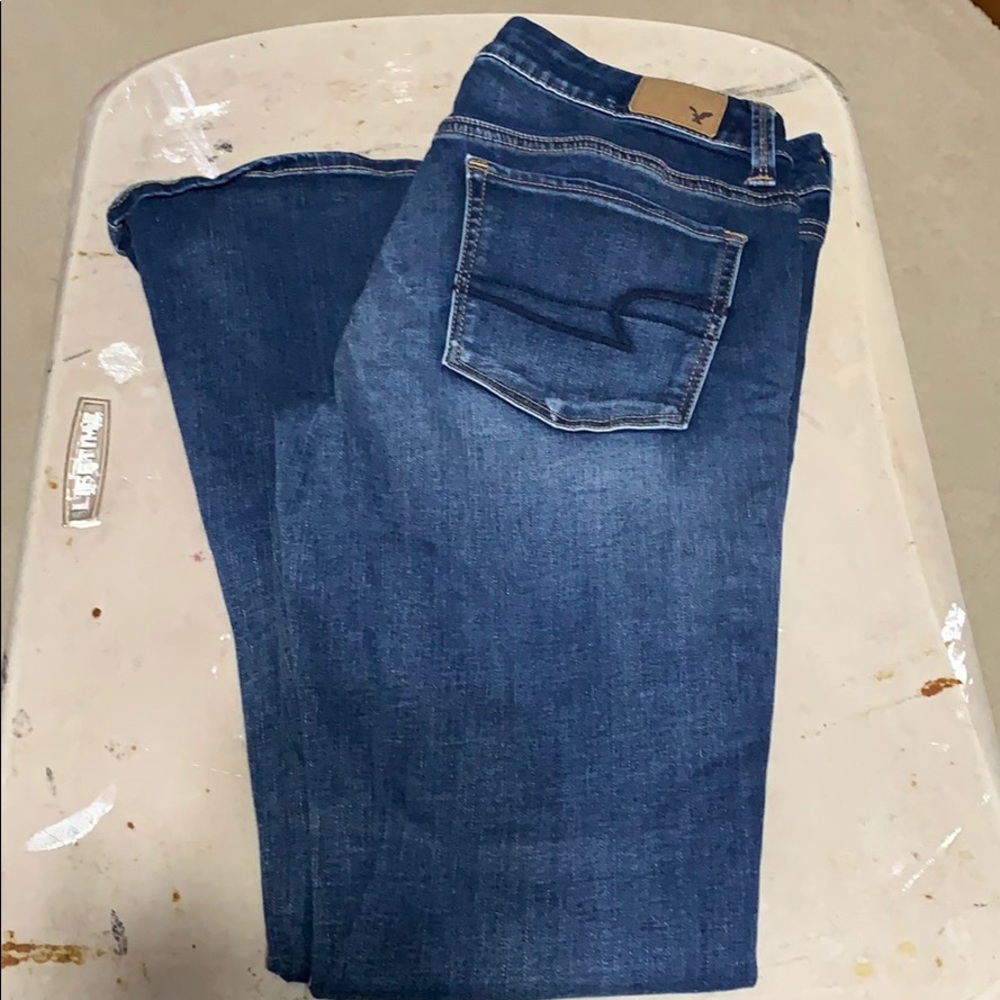 “Super Super Stretch” Boho Artist Jeans/ 10Short